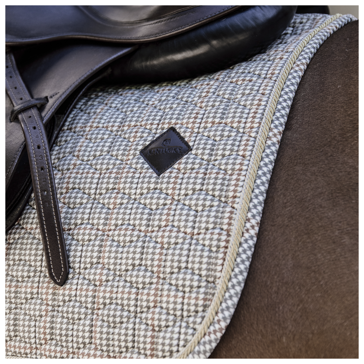 Tapis Kentucky Pied De Poule Jumping beige