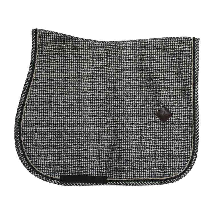 Tapis Kentucky Pied De Poule Jumping noir