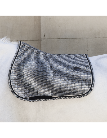 Tapis Kentucky Pied De Poule Jumping noir