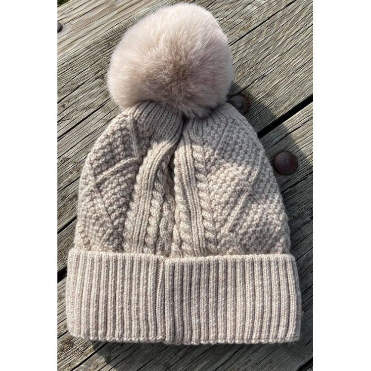 Bonnet Jump'In Hiver beige