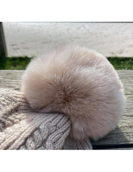 Bonnet Jump'In Hiver beige