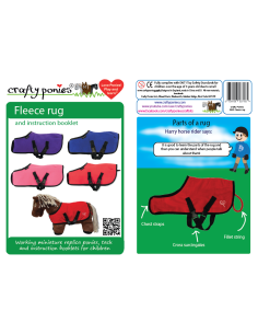 Couverture Polaire Crafty Ponies 2