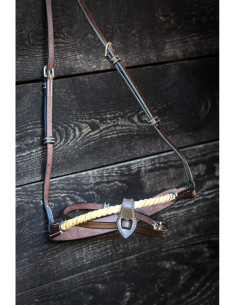 Muserolle Combinée Jump'In Corde havane