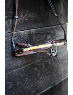 Muserolle Combinée Jump'In Corde havane 2