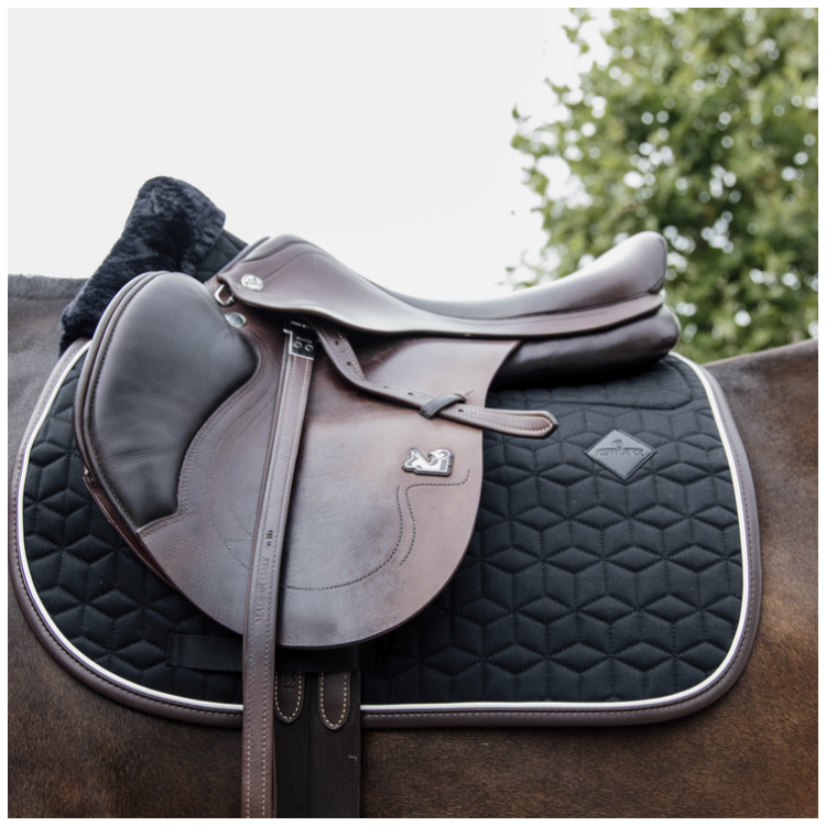 Tapis De Selle Kentucky Skin Friendly noir