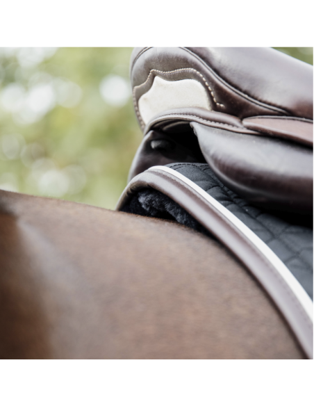 Tapis De Selle Kentucky Skin Friendly noir