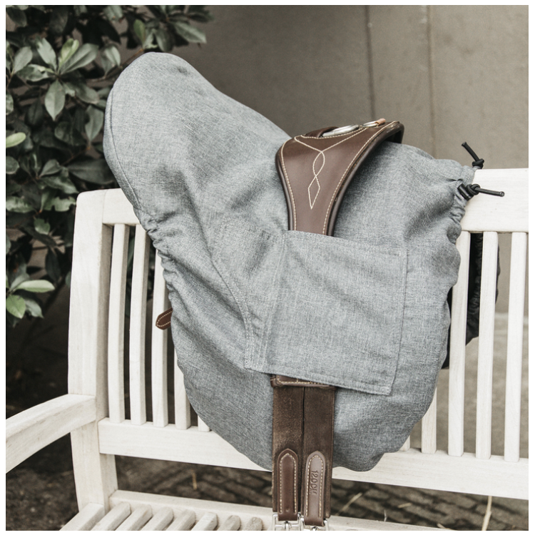 Housse De Selle Kentucky Jumping gris