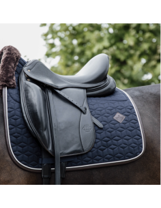 Tapis De Selle Kentucky Skin Friendly Dressage Blanc 2