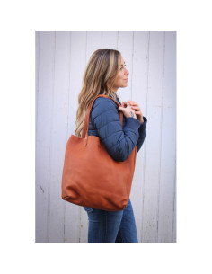 Sac À Main Penelope "Tote Bag"  Cognac 2