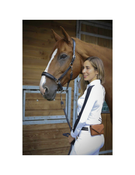 Pochette Pénélope cognac