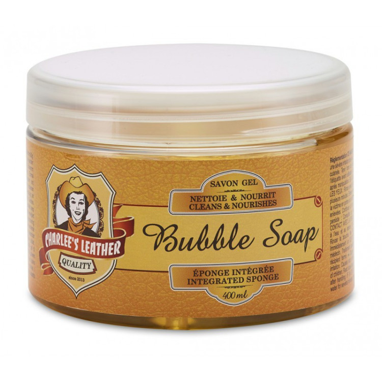 Savon Ravene Bubble Soap Charlee's Leather 400ml