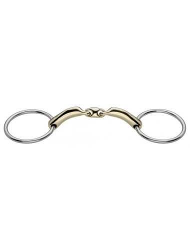 Sprenger Loose Rings Double Jointed Bit "Novocontact"