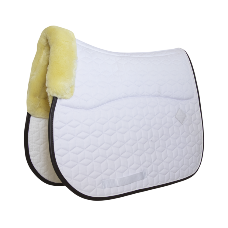 Tapis De Selle Kentucky Skin Friendly blanc