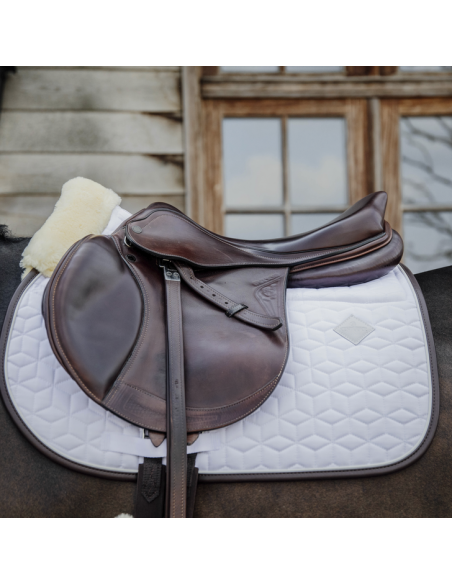 Tapis De Selle Kentucky Skin Friendly blanc