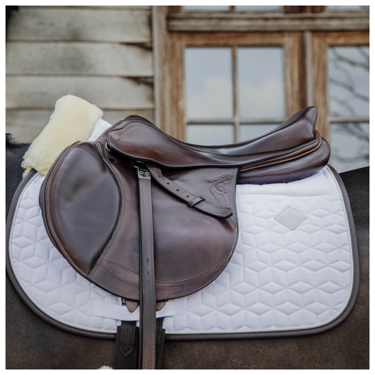 Tapis De Selle Kentucky Skin Friendly blanc