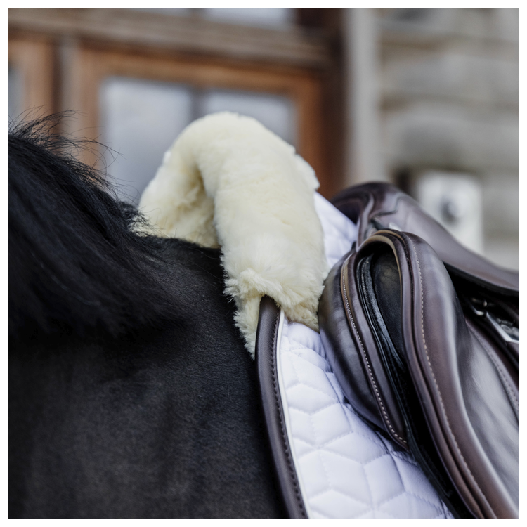 Tapis De Selle Kentucky Skin Friendly blanc