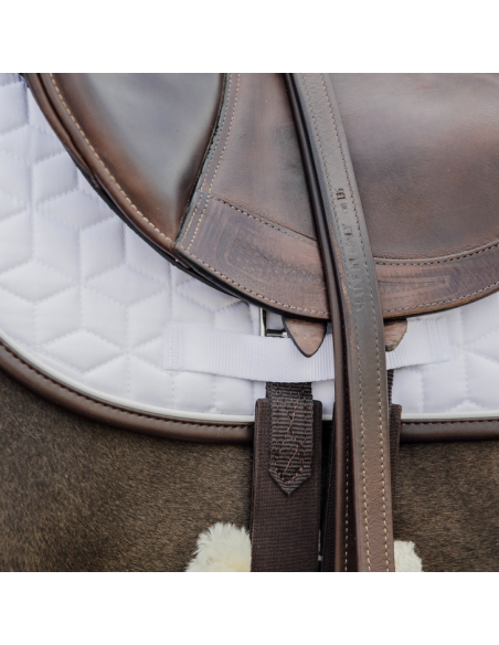 Tapis De Selle Kentucky Skin Friendly blanc