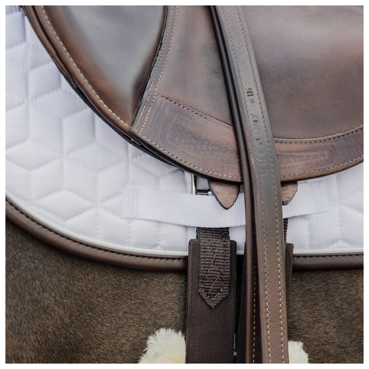 Tapis De Selle Kentucky Skin Friendly blanc