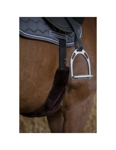 Fourreau Equithème de sangle Teddy marron