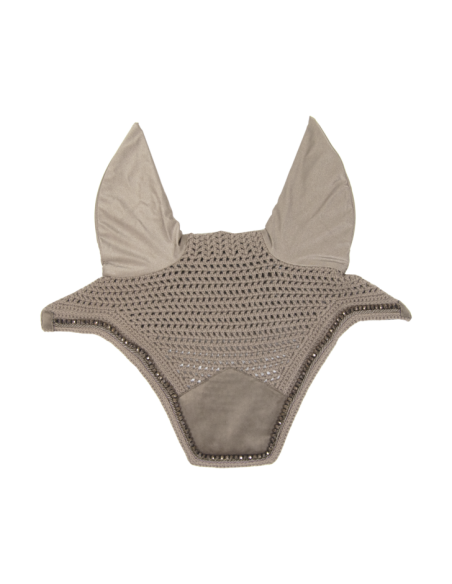 Bonnet Kentucky Wellington Velvet Pearls beige