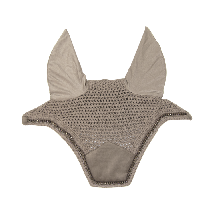 Bonnet Kentucky Wellington Velvet Pearls beige