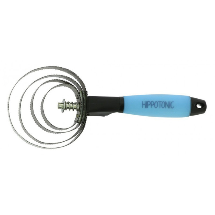 Etrille Métallique Ronde Hippotonic Gel Bleu