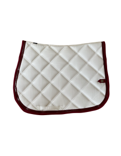 Tapis Silver Crown Carré marine-blanc-fuchsia 2