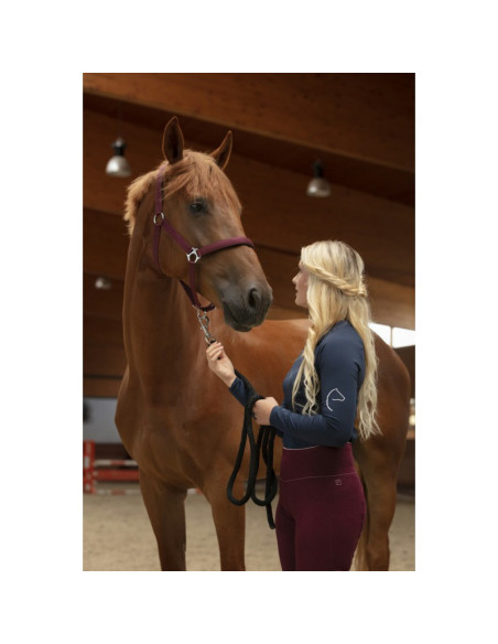 Legging Equithème Lyly rouge foncé
