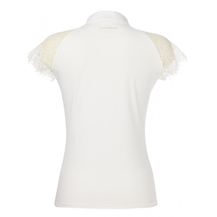 Polo Equithème Hongkong Blanc