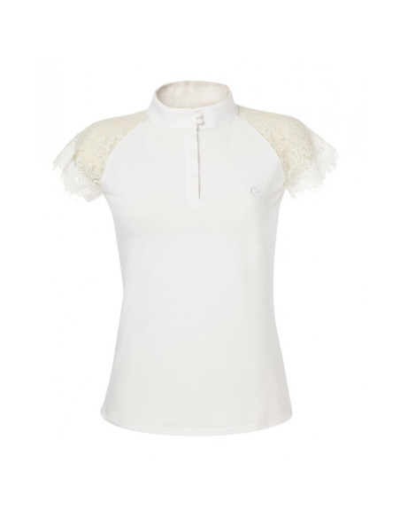 Polo Equithème Hongkong Blanc
