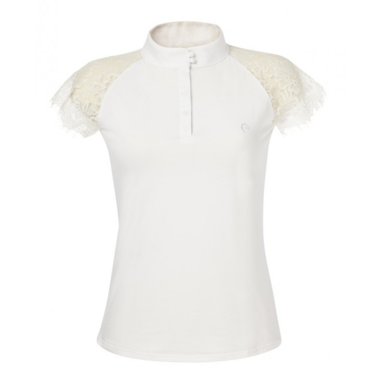 Polo Equithème Hongkong Blanc