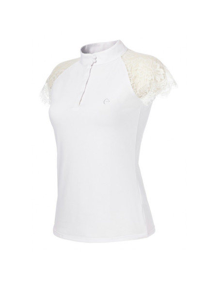 Polo Equithème Hongkong Blanc