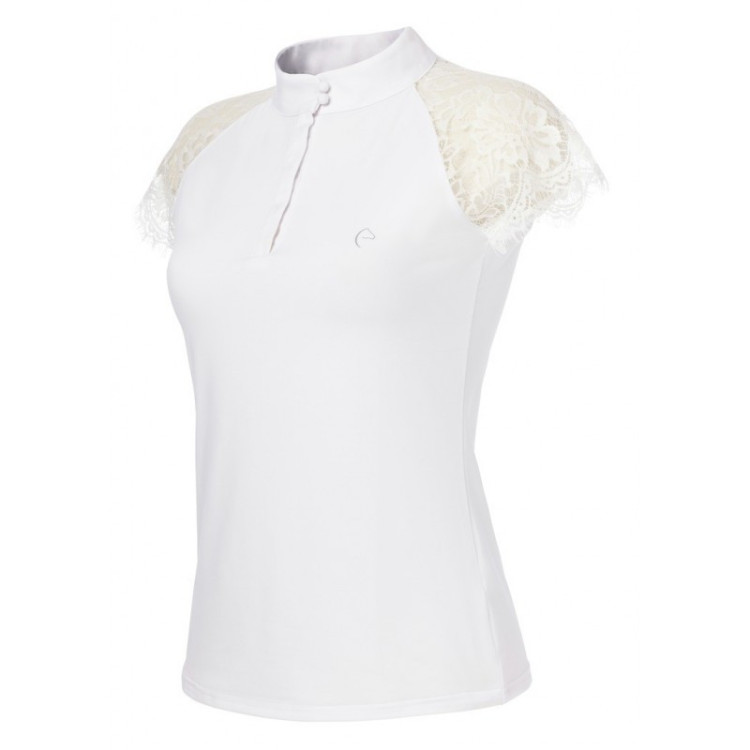 Polo Equithème Hongkong Blanc