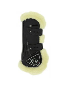 Guêtres Norton XTR à Boutons Mouton Synthétique noir