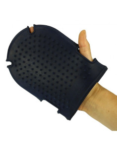 Hippotonic Curry Comb Brush Glove Black