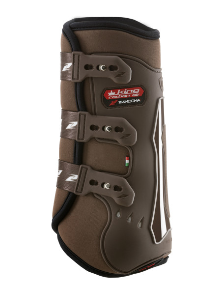 Guêtres Zandona Antérieures King Charbon Air marron