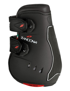 Protège-boulets Zandona Carbon Air Classic Evo Active Fit Velcro noir
