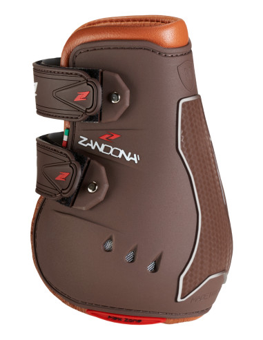 Protège-boulets Zandona Carbon Air Classic Evo Active Fit Velcro marron