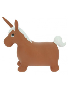 Licorne Sauteuse Equi-Kids brun 2