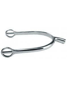 Eperons Feeling "Prince de Galles" à Passant Arrondis Inox