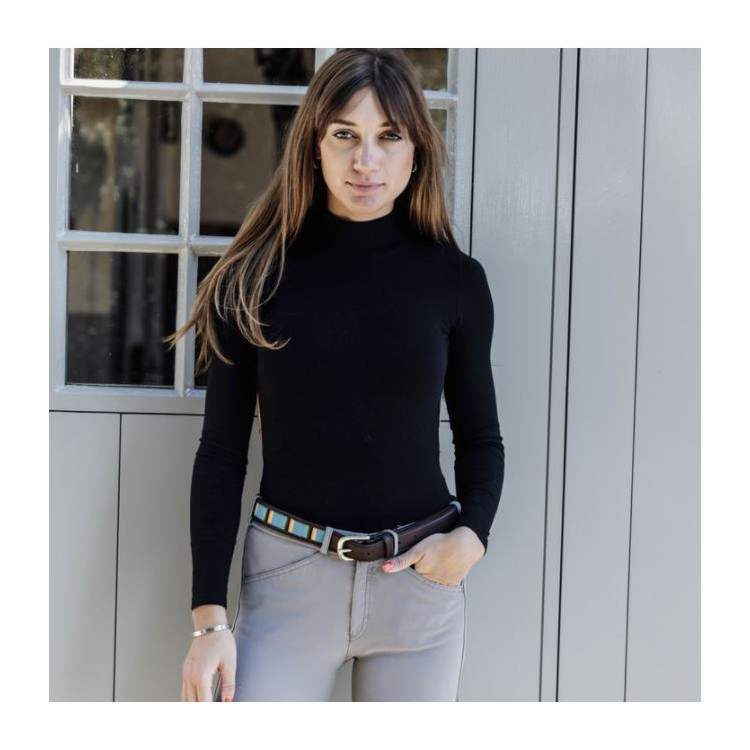 Ceinture Perles Faites Main Bleu Clair