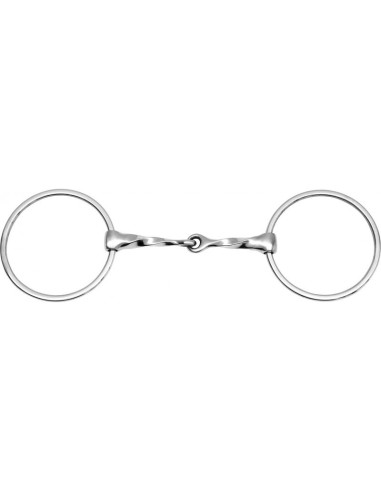 Feeling Large Rings Snaffle Twisted