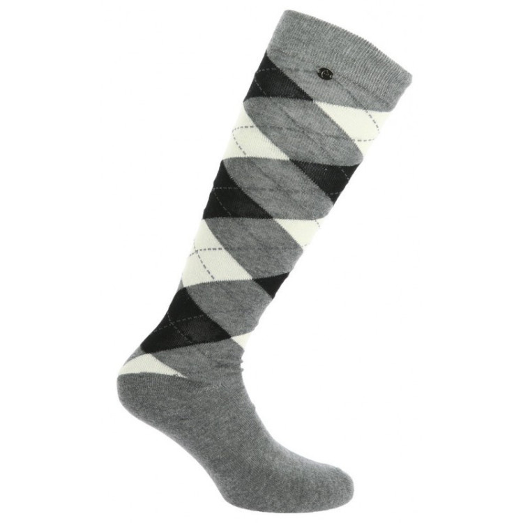Chaussettes-Equithème-Argyle