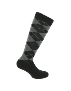 Chaussettes-Equithème-Argyle