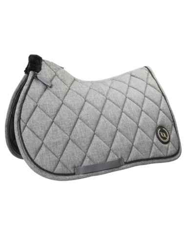 Back On Track "Haze Collection" Jumping Saddle Pad Grey