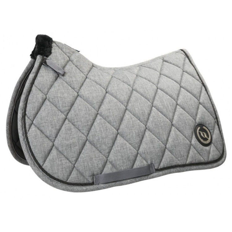 Tapis De Selle Back On Track "Haze Collection" Jumping Gris