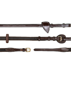 Rênes Dy'on Ajustables D Collection noir 2