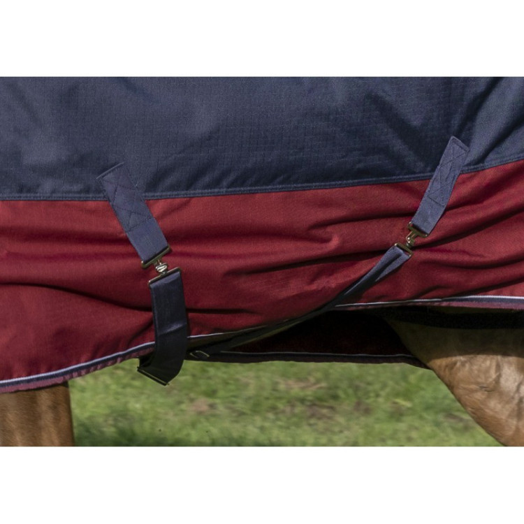 Couverture Cheval Horze Dakota 1200D Imperméable - Bleu, Taille 75 Pouces