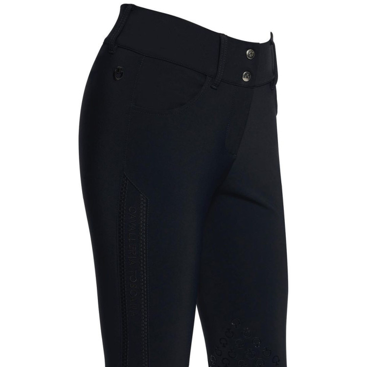 Pantalon Cavalleria Toscana Elegant Embroidery noir
