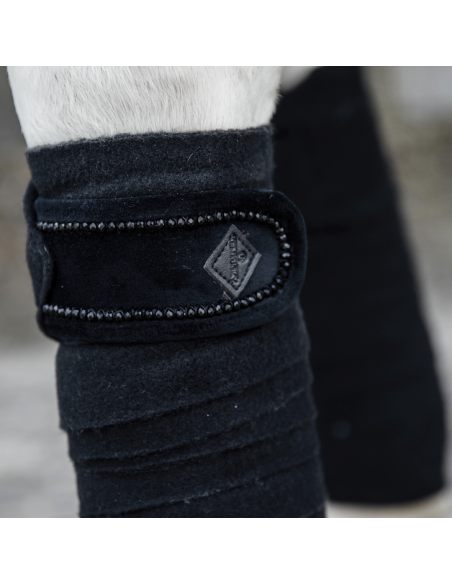 Bandes Kentucky De Polo Velvet Pearls noir